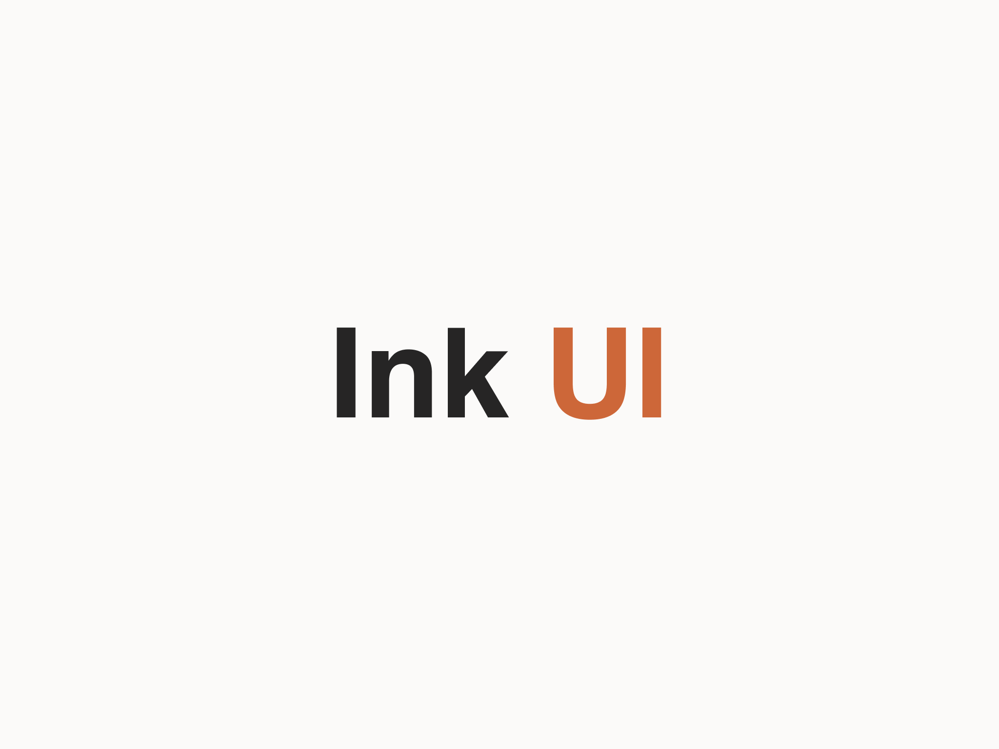 Ink UI
